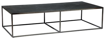 Lot 187 - Industrial Patinated Metal and Black Painted...