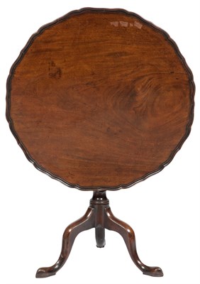 Lot 133 - Georgian Style Mahogany Tilt-Top Table Height...