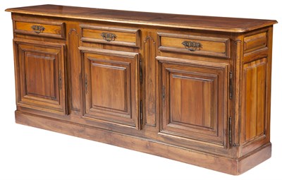 Lot 319 - Provincial Style Fruitwood Sideboard Height 39...