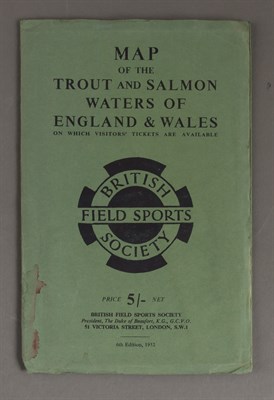 Lot 190 - [MAP] The British Field Sports Society Map of...