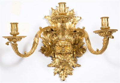 Lot 533 - Pair of Louis XIV Style Gilt-Bronze...