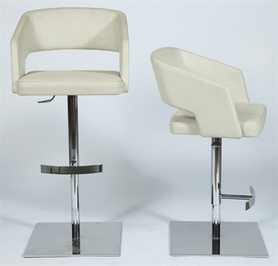 Lot 450 - Set of Four Italian Mid-Century Style Chrome...