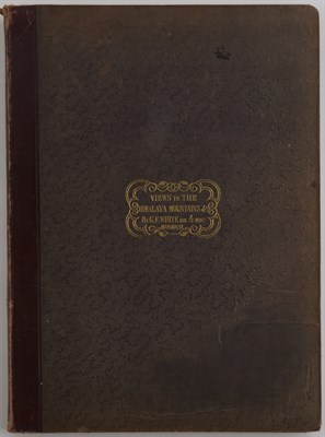 Lot 259 - WHITE, GEORGE FRANCIS. Views in India, Chiefly...
