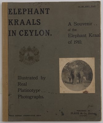 Lot 68 - [ELEPHANTS] Elephant Kraals in Ceylon. A...