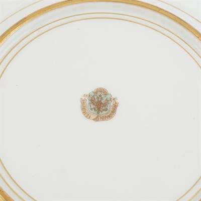 Lot 179 - Two Russian Porcelain Plates Kornilov...