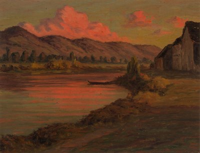Lot 1035 - George Elmer Browne American, 1871-1946 Early...