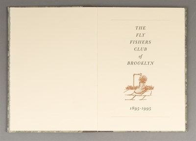 Lot 244 - RIGHTER, JAMES VOLNEY The Fly Fishers Club of...