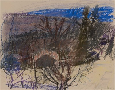 Lot 2087 - Wolf Kahn American, b. 1927 Overlooking Part...
