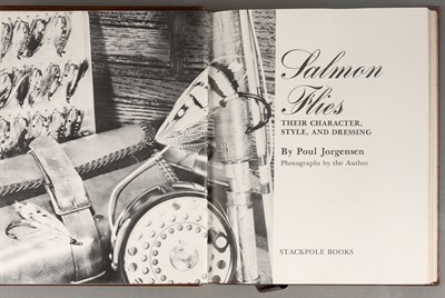 Lot 160 - JORGENSEN, POUL Salmon Flies: Their Character,...