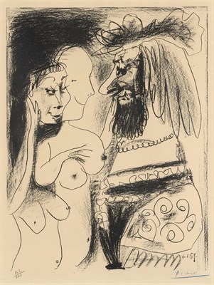 Lot 157 - Pablo Picasso LE VIEUX ROI (B. 869) Lithograph,...