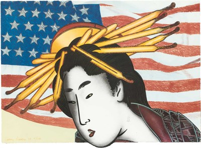 Lot 2136 - Larry Rivers (1923-2002) MADAME BUTTERFLY...
