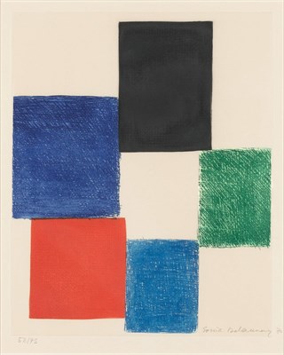 Lot 56 - Sonia Delaunay-Terk COMPOSITION Color etching...