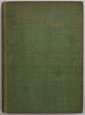 Lot 195 - MATHER, FRED Men I Have Fished With. New York:...