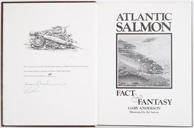Lot 7 - ANDERSON, GARY Atlantic Salmon. Fact & Fantasy....