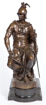 Lot 337 - Bronze Figure of Military Courage After Paul...