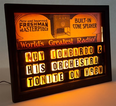 Lot 209 - Freshman Masterpiece 'World's Greatest Radio'...