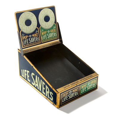 Lot 214 - Life Savers Counter Display 1930s Color...