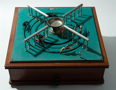 Lot 148 - Petits Chevaux Horse Race Game Mechanical game...