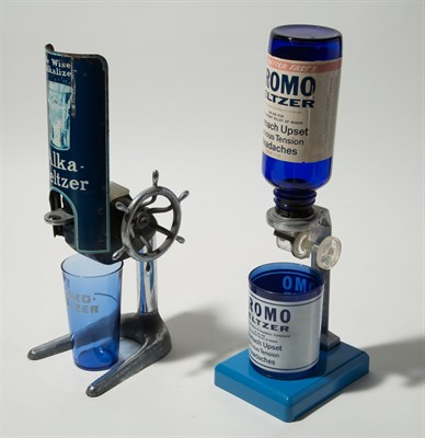 Lot 227 - Bromo Seltzer Counter Top Dispenser Metal,...