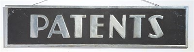 Lot 224 - Lighted Barbershop Trade Sign Wood frame with...