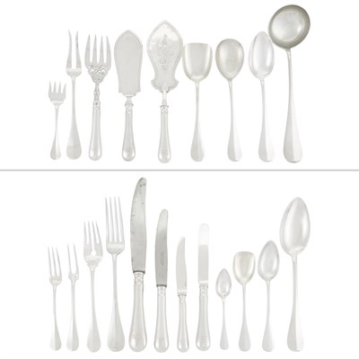 Lot 319 - An Extensive Austrian Silver Flatware Service...