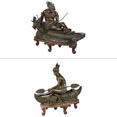 Lot 3 - Duchoiselle French, 19th Century La Peche and...