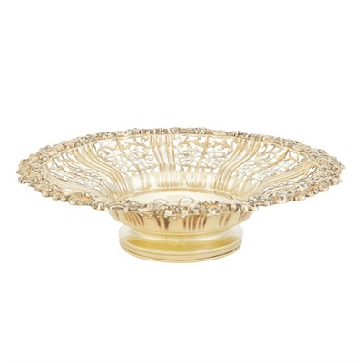 Lot 275 - George IV Silver Gilt Dessert Basket Thomas...