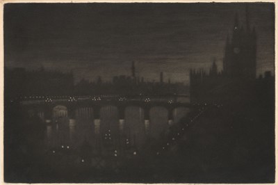 Lot 151 - Joseph Pennell (1857-1926) WESTMINSTER PALACE...