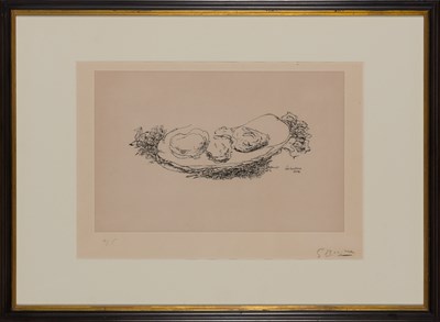 Lot 2110 - Georges Braque (1882-1963) LES HUÎTRES...
