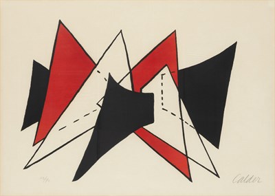 Lot 22 - Alexander Calder (1898-1976) STABILE Color...