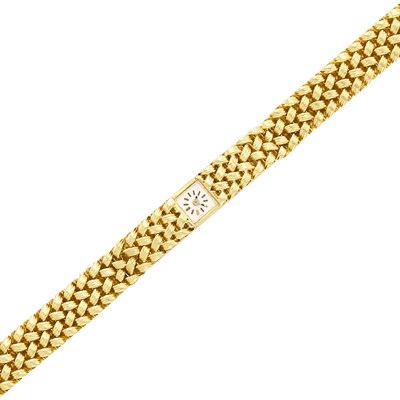 Lot 460 - Gold Wristwatch, Vacheron & Constantin