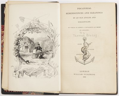 Lot 228 - [PICKERING] Three angling titles. Comprising:...