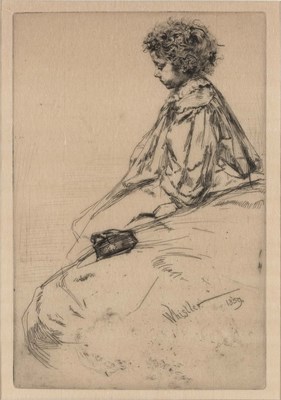 Lot 216 - James Abbott McNeill Whistler BIBI LALOUETTE...