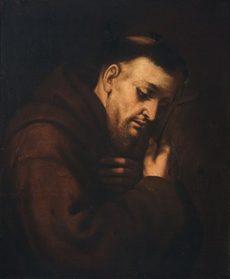 Lot 18 - Attributed to Angelo Caroselli St. Francis...