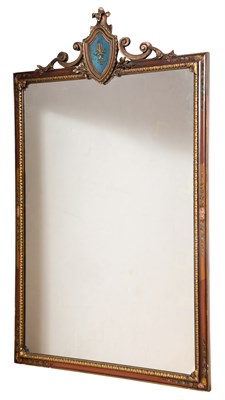 Lot 311 - Neoclassical Style Painted and Wood Mirror...