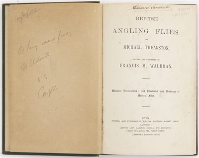 Lot 297 - THEAKSTON, MICHAEL British Angling Flies....