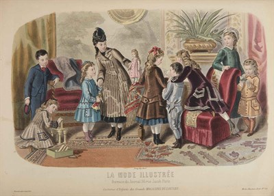 Lot 124 - [FASHION] La Mode Illustrée. A non-consecutive...