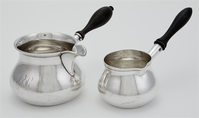 Lot 369 - South Carolina Silver Brandy Warmer John Ewan,...