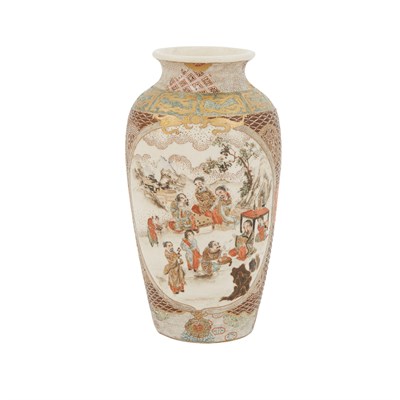Lot 184 - Japanese Satsuma Style Gilt, Hand-Painted and...