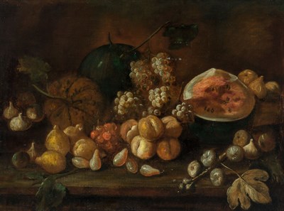 Lot 38 - Italian School 17th/18th Century Still Life of...