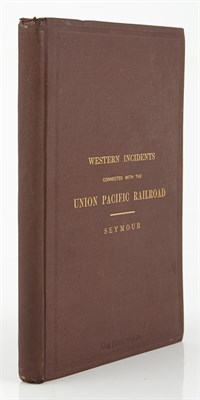 Lot 179 - [RAILROADS] [SEYMOUR, SILAS]. Incidents of a...
