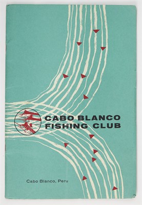 Lot 33 - [ANGLING CLUB] Cabo Blanco Fishing Club. Cabo...