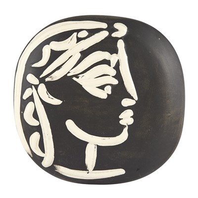 Lot 173 - Pablo Picasso PROFIL DE JACQUELINE (A.R. 385)...