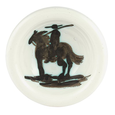 Lot 167 - Pablo Picasso PICADOR (A.R. 176) Painted and...