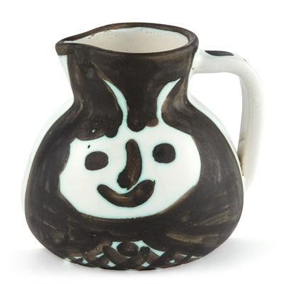 Lot 170 - Pablo Picasso TÊTES (A.R. 367) Painted and...