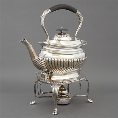 Lot 194 - E. Viners Ltd., Six -Piece Sterling Silver...