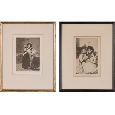 Lot 81 - Francisco de Goya (1746-1828) DIOS LA PERDONE:...