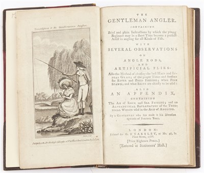 Lot 15 - [ANON] The gentleman angler. Containing brief...