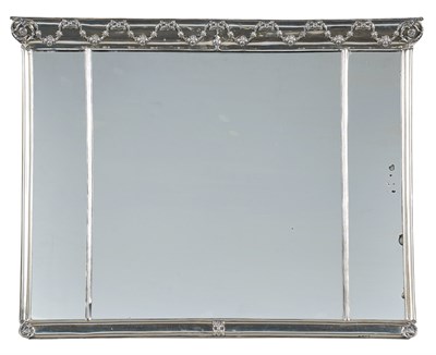 Lot 374 - Edwardian Sterling Silver Dressing Mirror...