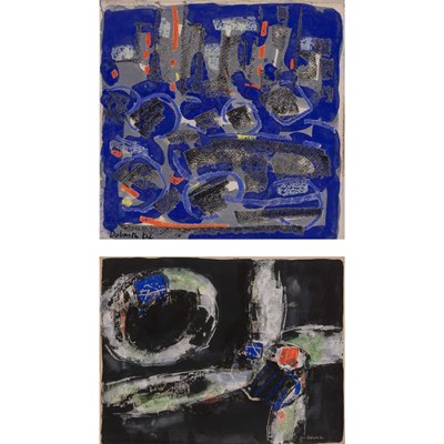Lot 2060 - Jun Dobashi Japanese, 1910-1975 (i) Blue Night...